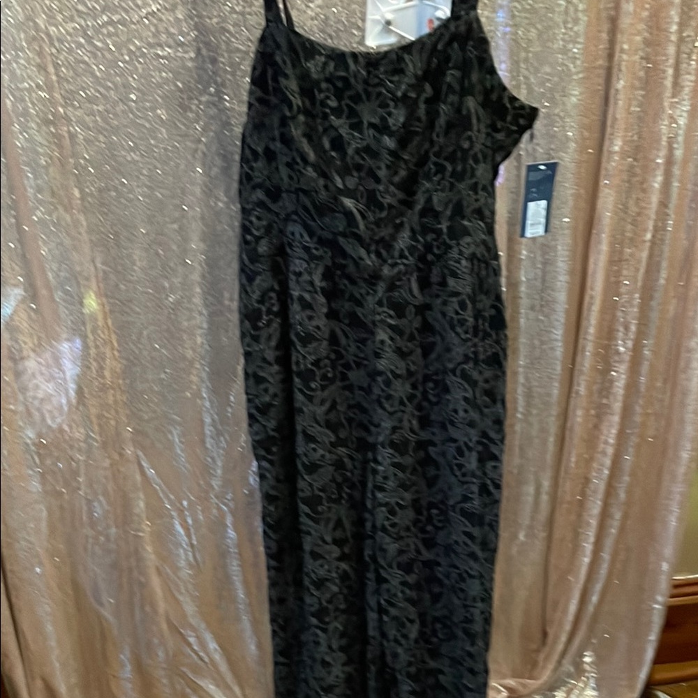 Universal Thread Black Shimmery Romper NWT